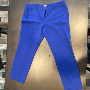 Express columnist crop size 12 blue